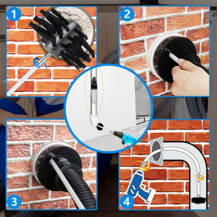 (BIG SALE-30% Off) Smokestack Pipe Inner Cleaning Brush