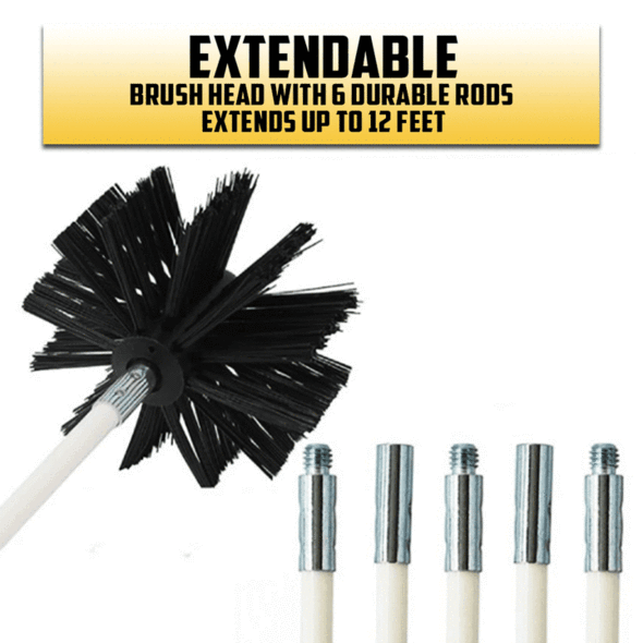 (BIG SALE-30% Off) Smokestack Pipe Inner Cleaning Brush