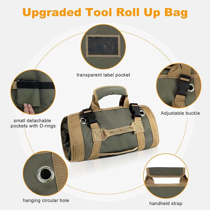 Big Sale 49% - Tool Roll Bag Organizers