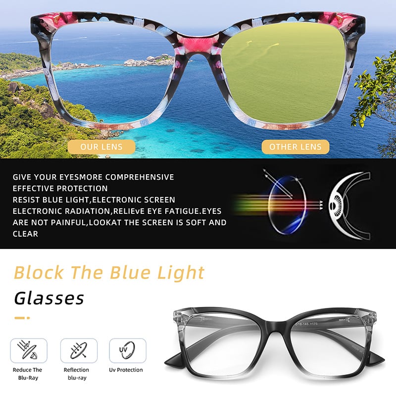 Black Friday Sale 49% OFF - SPRING HINGE VINTAGE ULTRA-CLEAR VISION PRESBYOPIA GLASSES FOR WOMEN MEN