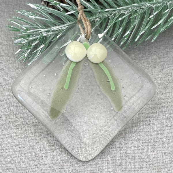 Black Friday Sale 50% Off - New Fused glass Christmas tree decoration