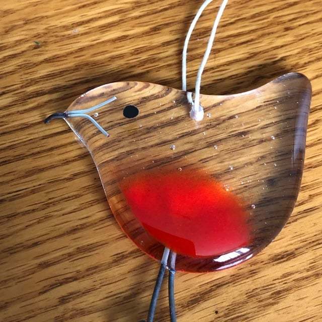 Black Friday Sale 50% Off - New Fused glass Christmas tree decoration