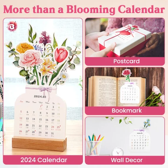 BloomyLog 2024 Bloomy Flower Calendar Lulunami