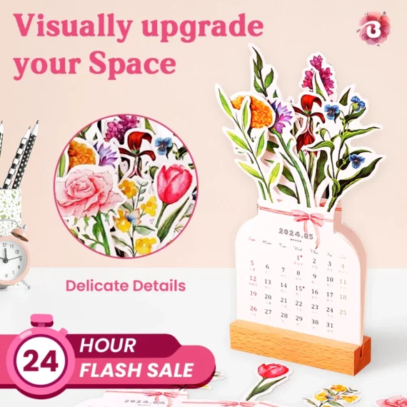 BloomyLog 2024 Bloomy Flower Calendar Lulunami