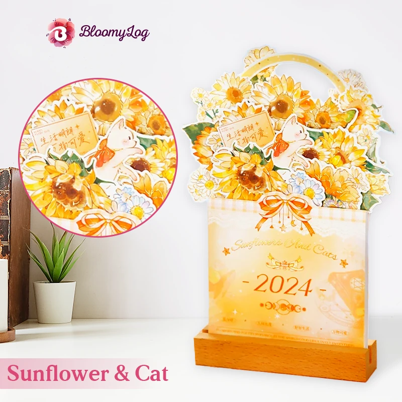 BloomyLog - LAST DAY SALE 70% OFF - 2024 Bloomy Flower Calendar