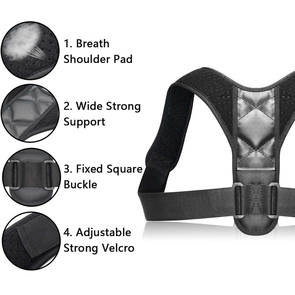 BodyWellness Adjustable Posture Corrector