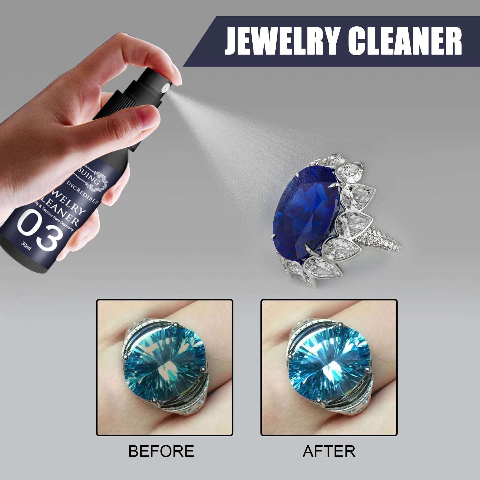 BUY 1 GET 1 FREE - Jewelry Cleaner Spray