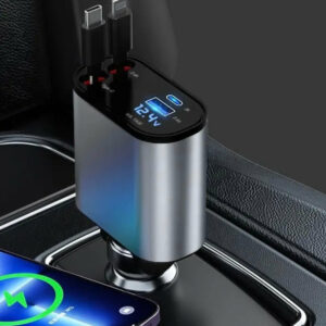 Car Retractable Phone Charger