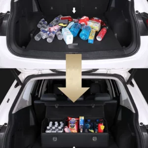 Car Trunk Leather Storage Box