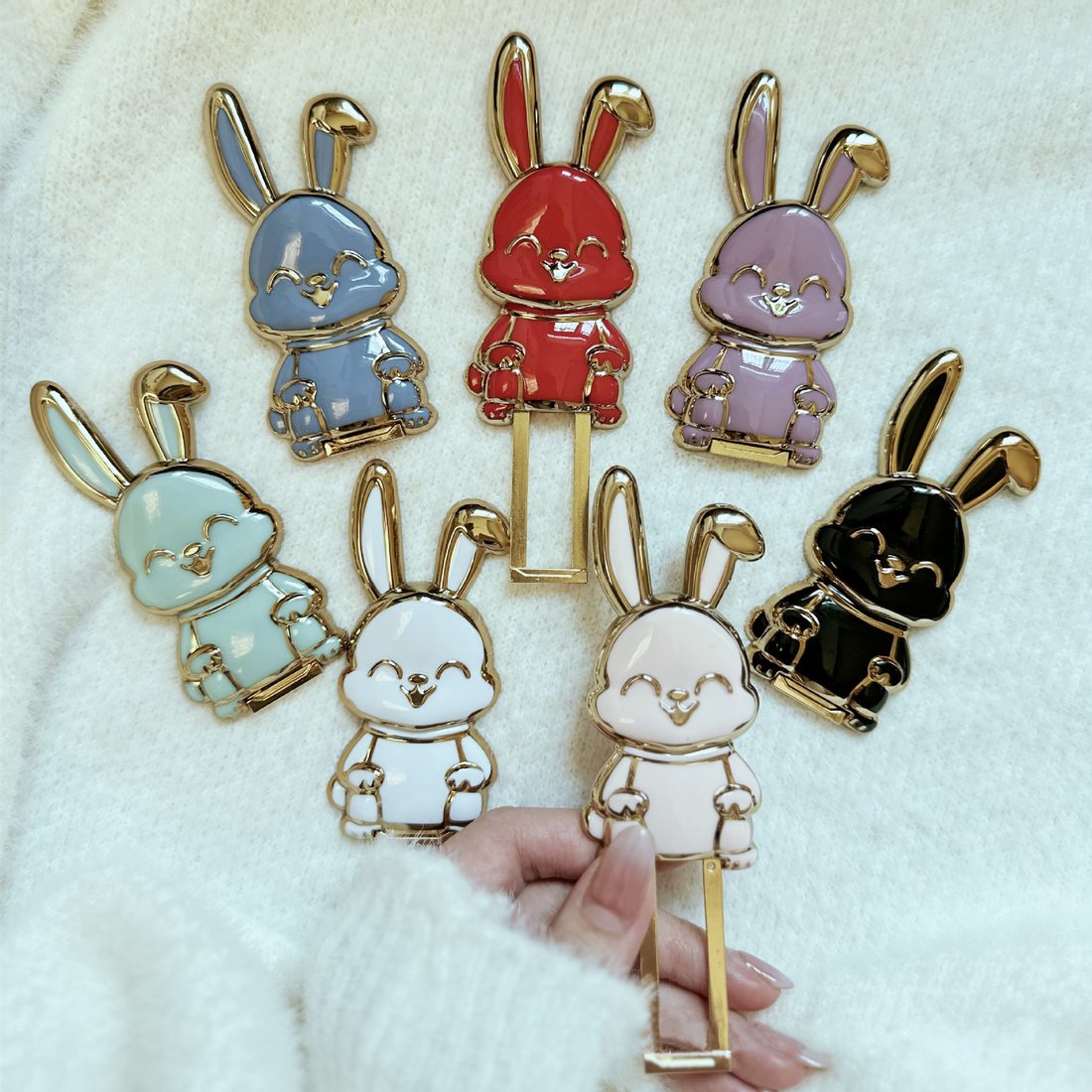 Cartoon Rabbit Mobile Phone Stand