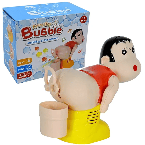 Christmas Gag Gift - Funny Santa Fart Bubble Blower