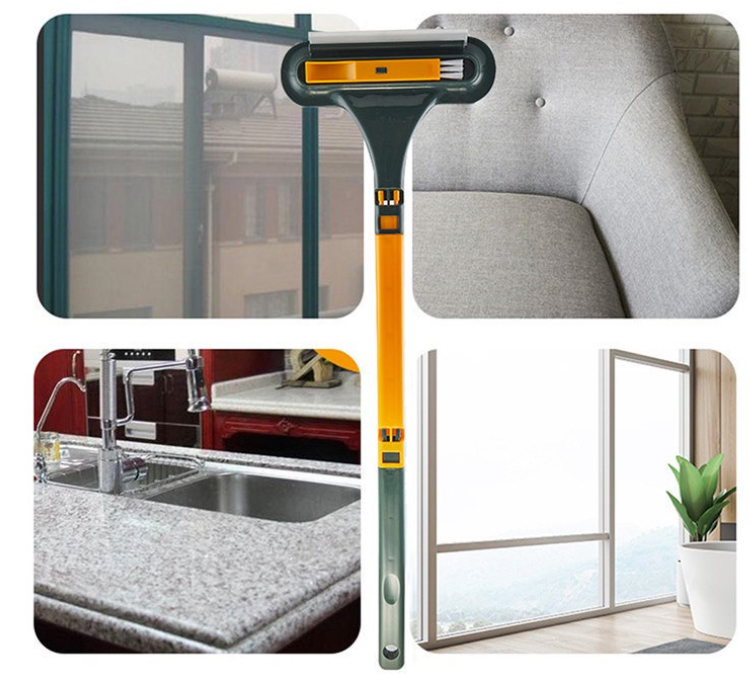 Cleangly Double-Sided Window Cleaner Squeegee (Comes with additional window cleaning tool!)