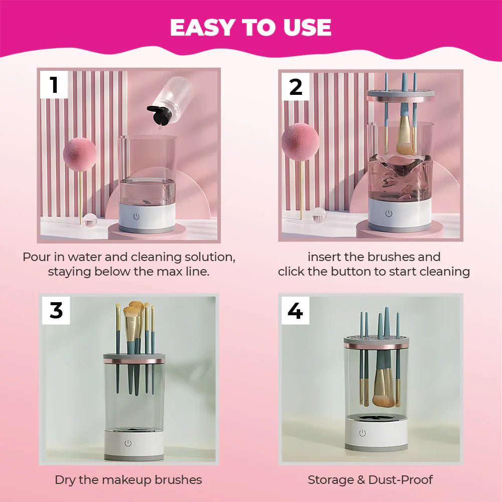 CleanSwan Electric Makeup Brush Cleaner