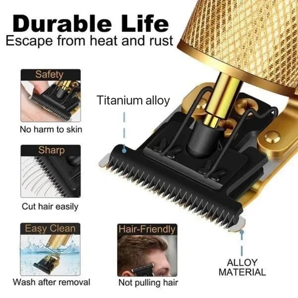 Cordless Trimmer Hair Clipper