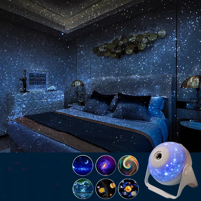 CosmoGlow - Mesmerizing Galaxy Projector Lamp