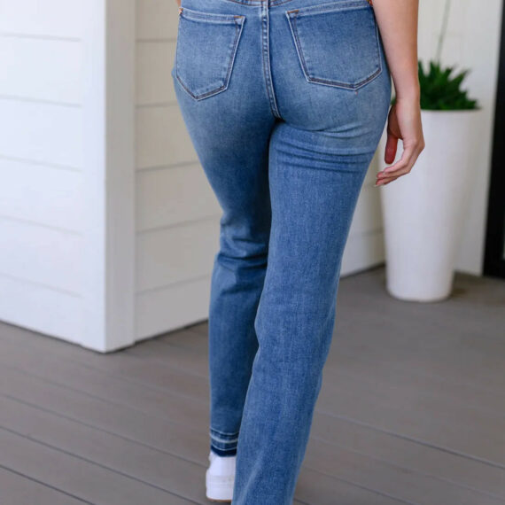 Crafsouvent High - Rise Tummy Control Bootcut Jeans