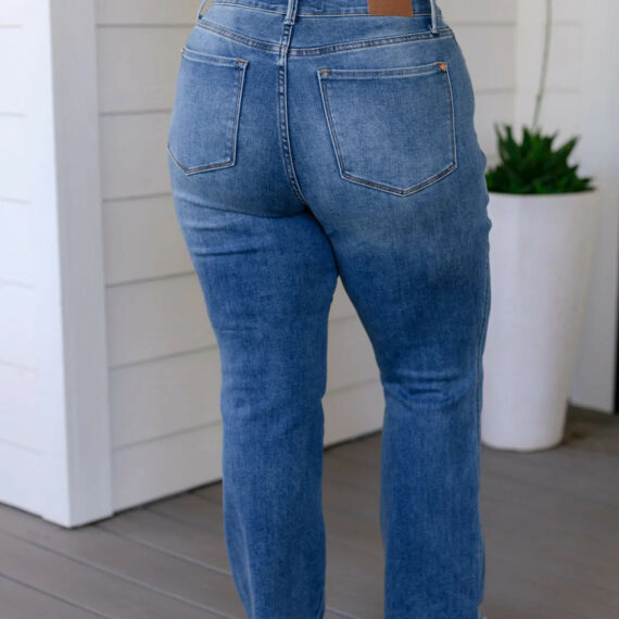 Crafsouvent High - Rise Tummy Control Bootcut Jeans