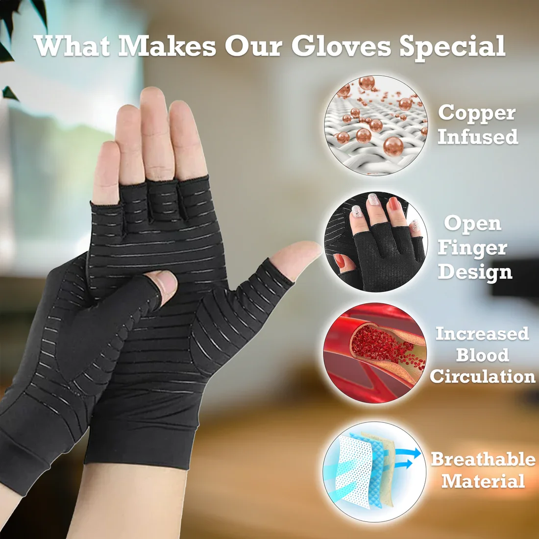 Crochet Compression Gloves