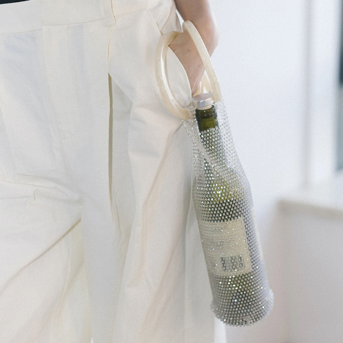 Crystal Wine Tote