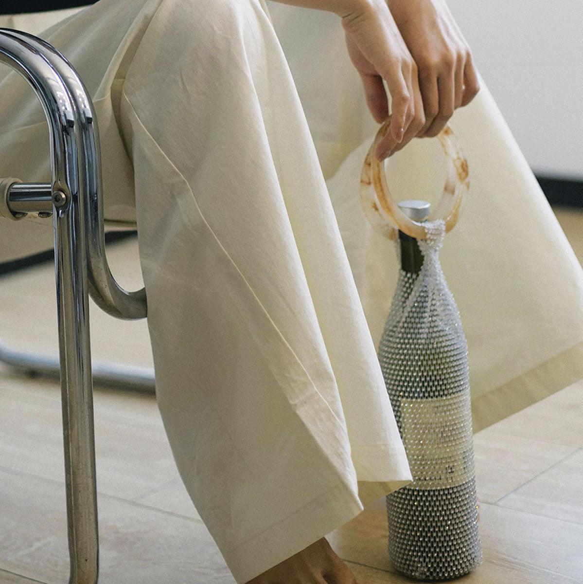 Crystal Wine Tote