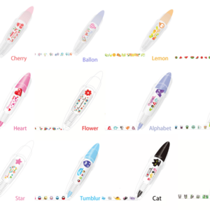 Cute Animals Press Type Decorative Pen