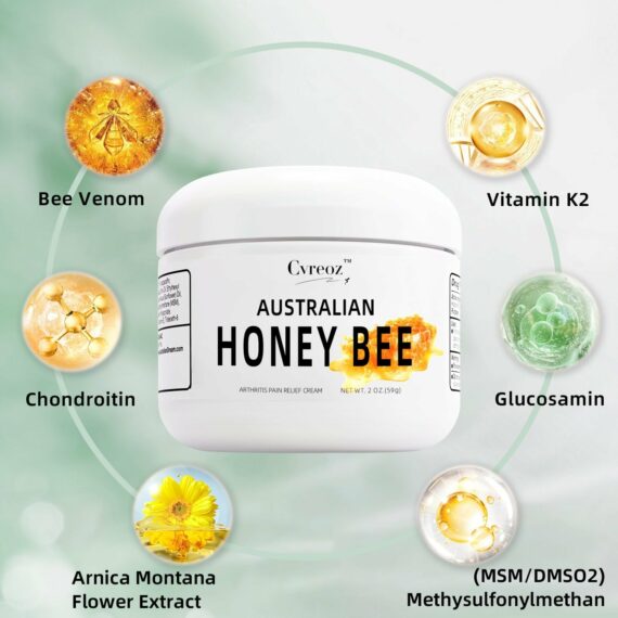 Cvreoz - Australian honey bee Venom Pain and Bone Healing Cream - Limited time discount Last 30 minutes