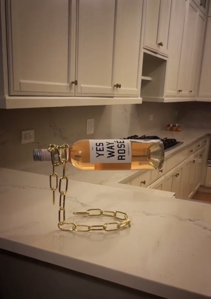 Decuri - Floating Wine/Champagne Bottle Holder