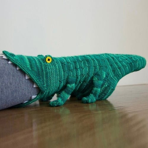 Early Christmas Sale 49% - 3D Knit Crocodile Socks