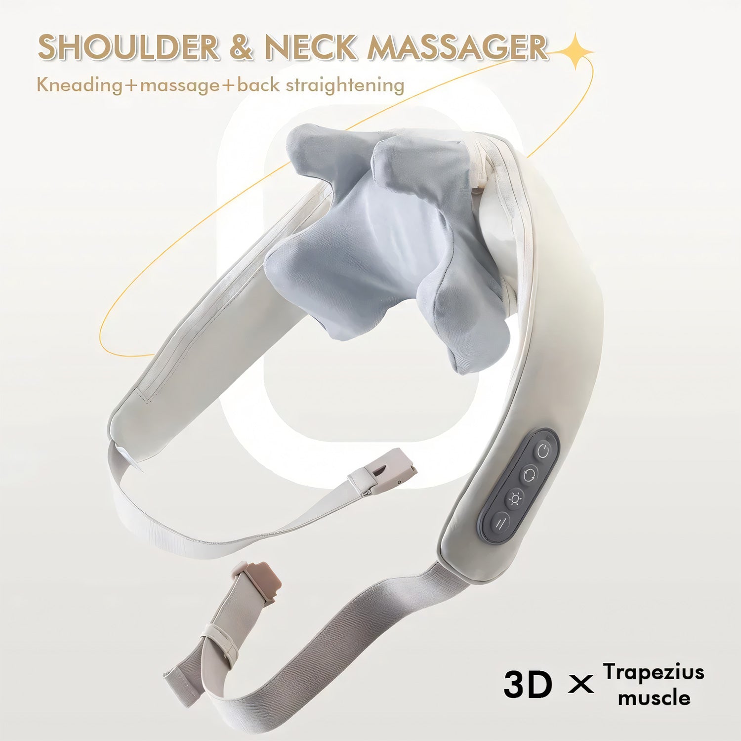 Electric Neck and Back Massager by Aulux