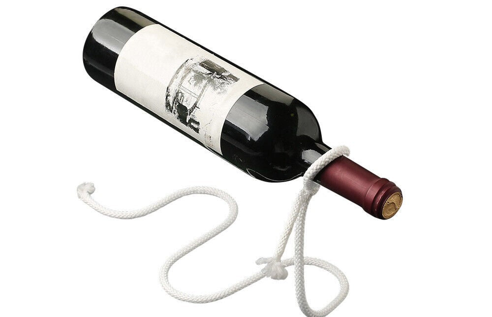 Elevino - Floating Rope Wine Bottle Holder