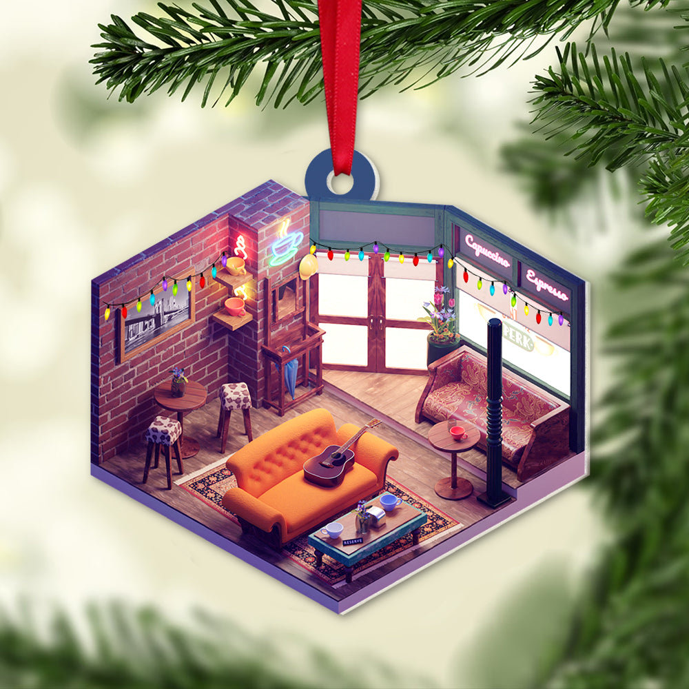 Friends Room Christmas Ornament