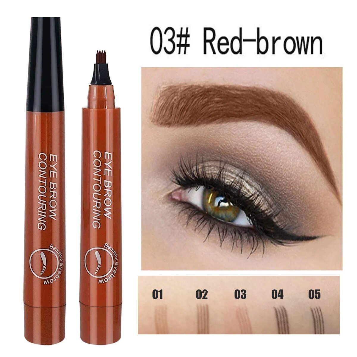 Glowly Secret 4 Tipped Precise Brow Pen