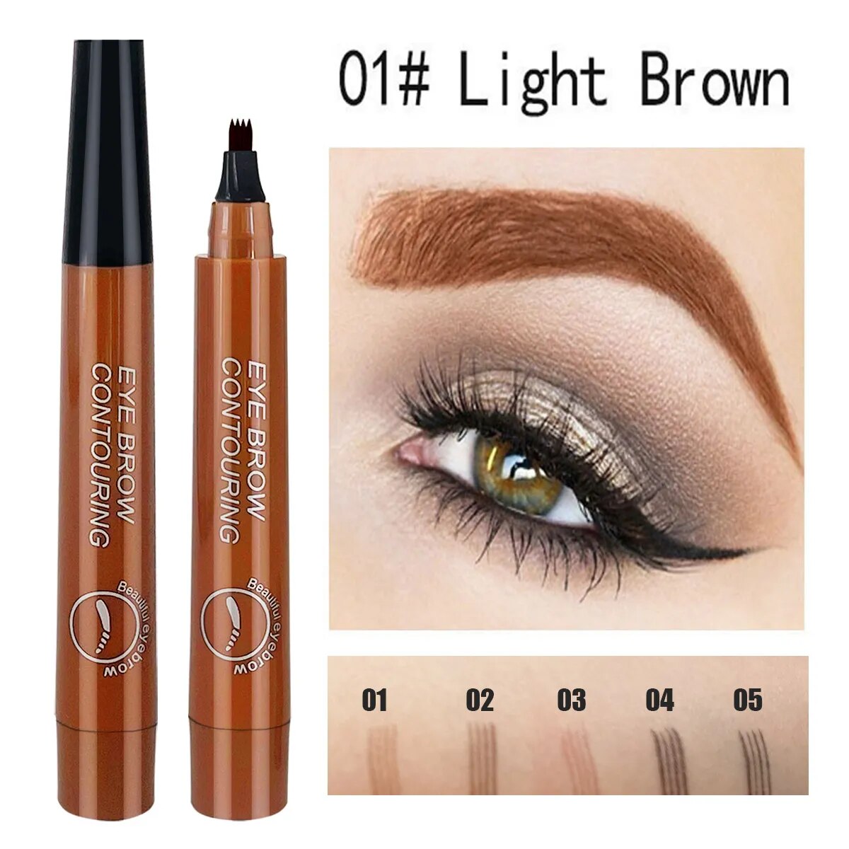 Glowly Secret 4 Tipped Precise Brow Pen