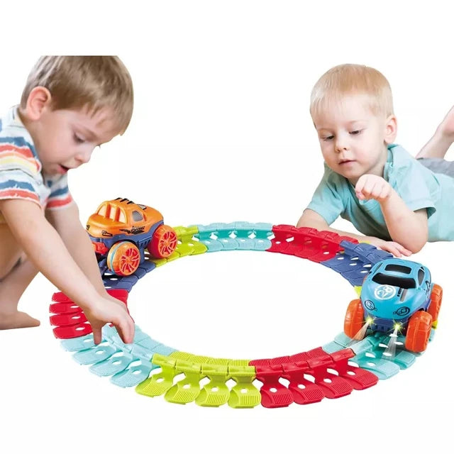 GravityRacer - Educational Kids Changeable Track Car Set