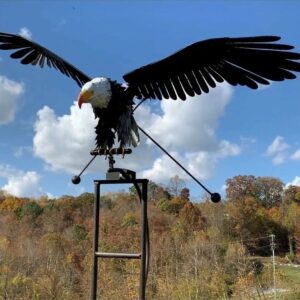 Handmade Flying Eagle Garden Stake