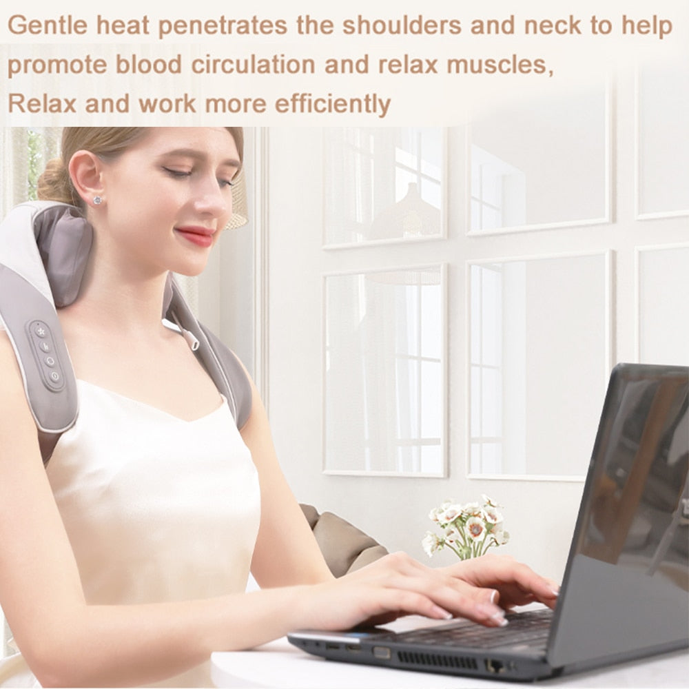 Hankeen Neck & Shoulder Massager With Heat