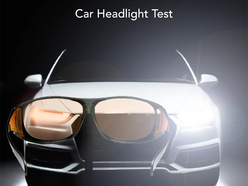 Headlight Glasses with "Glarecut" Technology (Drive Safely at Night)