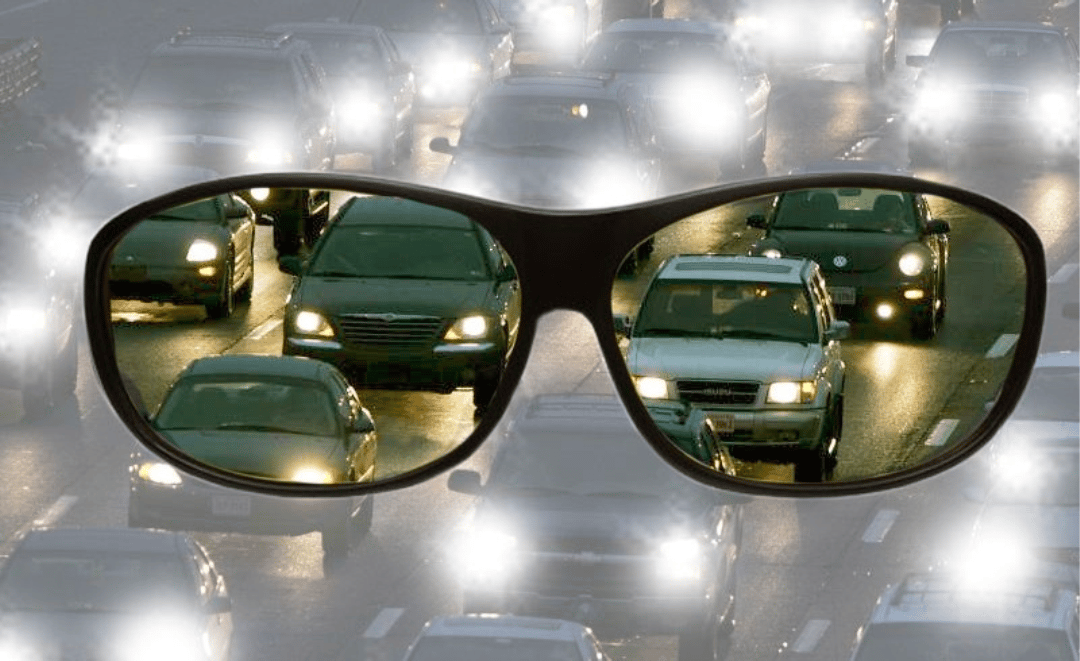 Headlight Glasses with "GlareCut" Technology