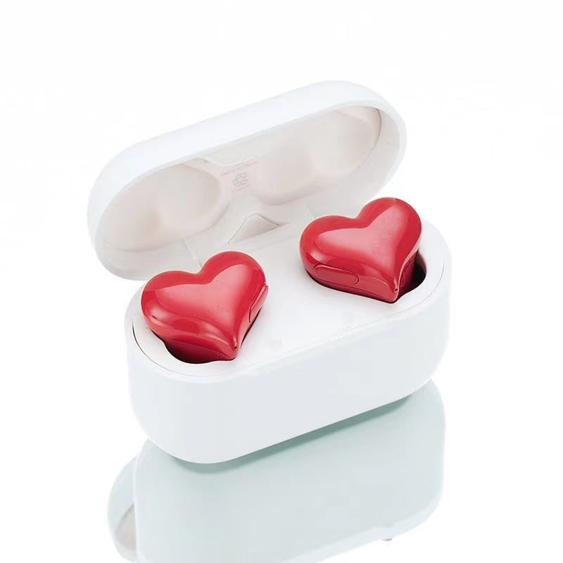 Heart Macaron Bluetooth Earbuds