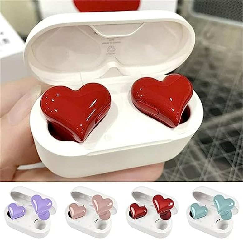 Heart Macaron Bluetooth Earbuds