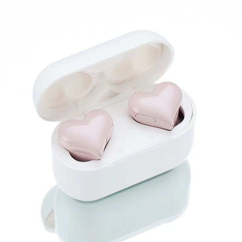 Heart Macaron Bluetooth Earbuds