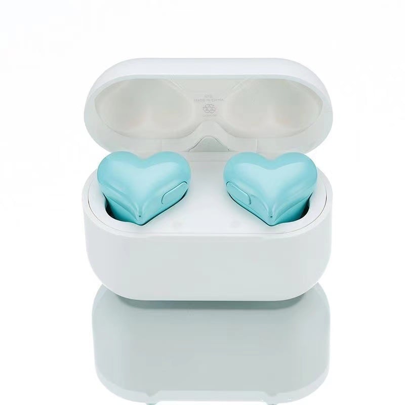 Heart Macaron Bluetooth Earbuds