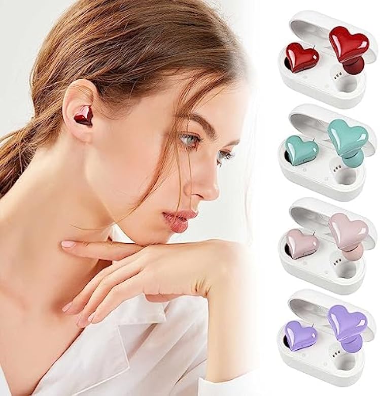 Heart Macaron Bluetooth Earbuds