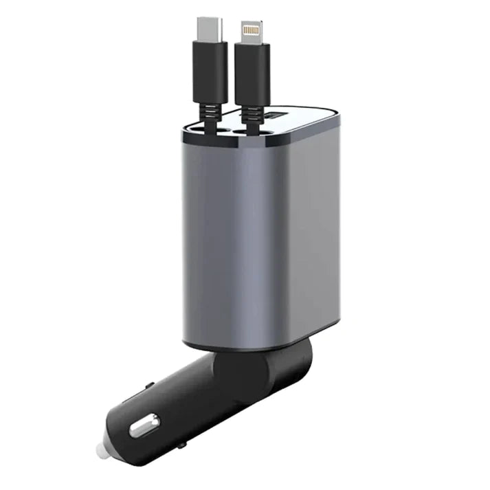 Hexibi 4-in-1 Fast Car Charger