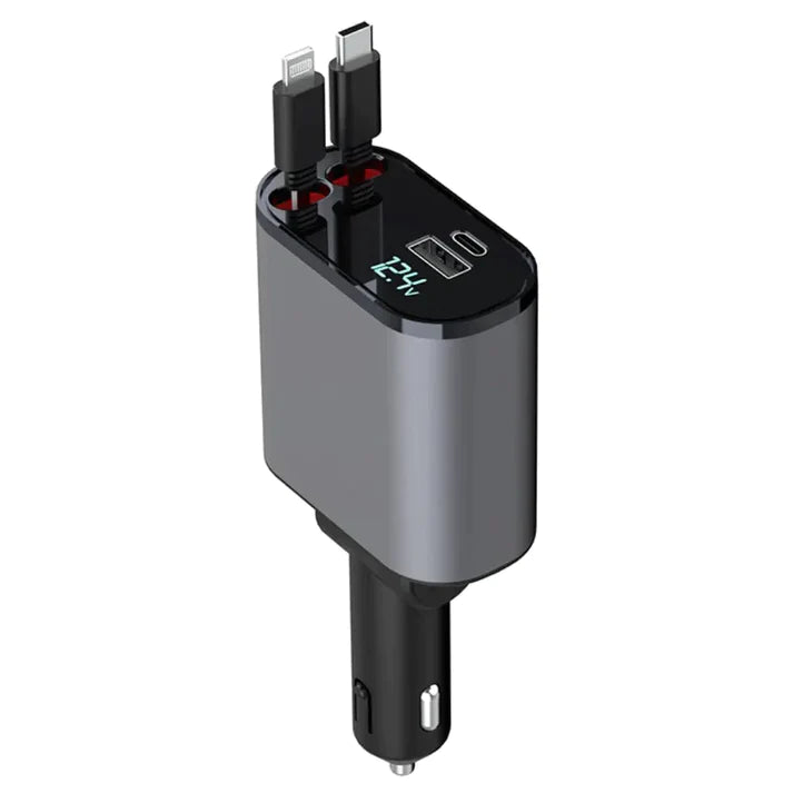 Hexibi 4-in-1 Fast Car Charger