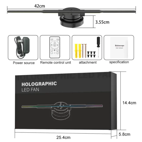 HoloVision Hologram Fan