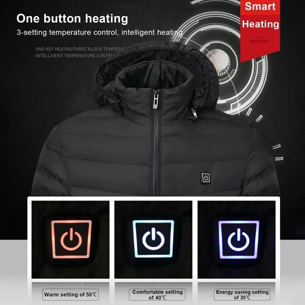 HOT JAX Electric Thermal Winter Jacket