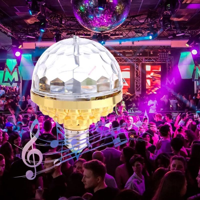 HOT SALE - Colorful Rotating Disco Ball Light