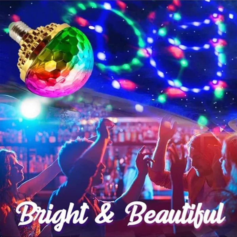 HOT SALE - Colorful Rotating Disco Ball Light