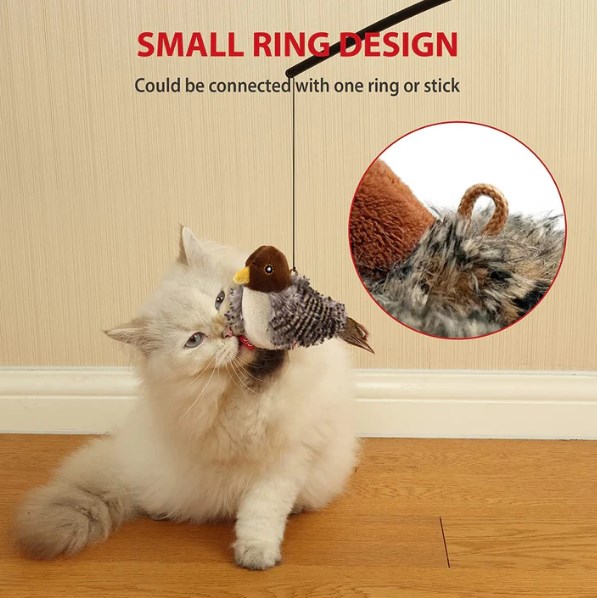 HOT SALE - Interactive Chirping Bird Cat Toy